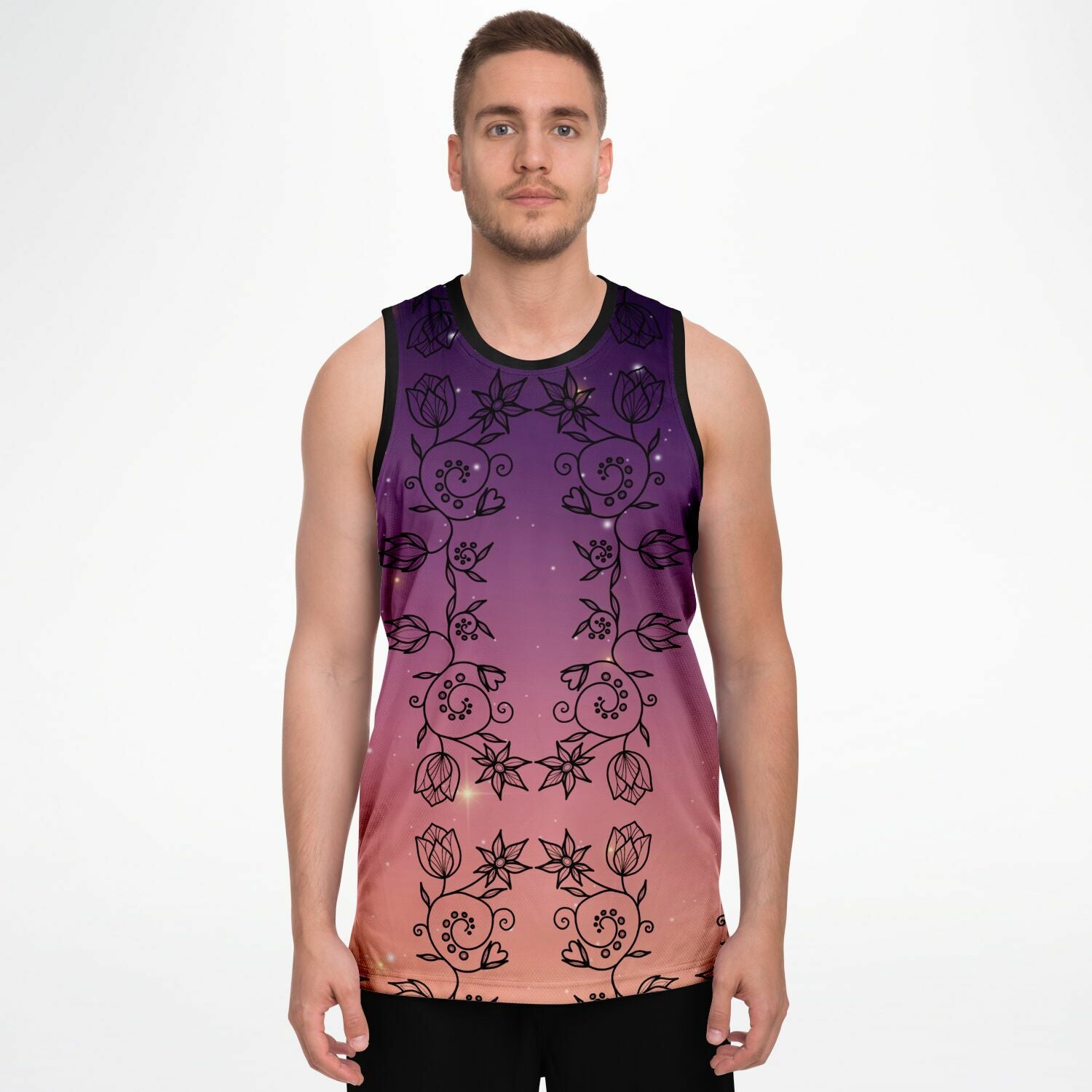 $NiieihiiNookei Basketball Jersey Rib - AOP