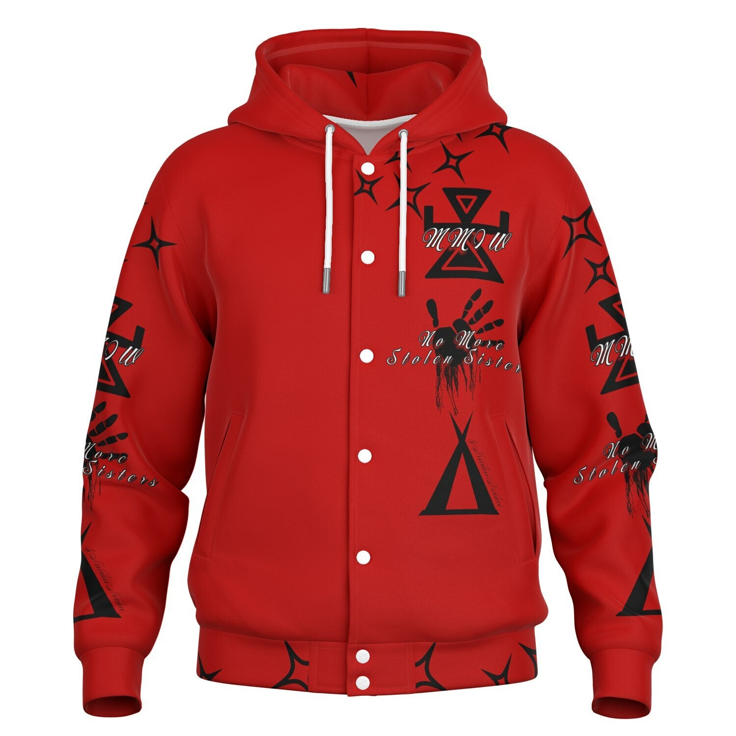 MMIW AWARENESS Hooded Jacket - AOP
