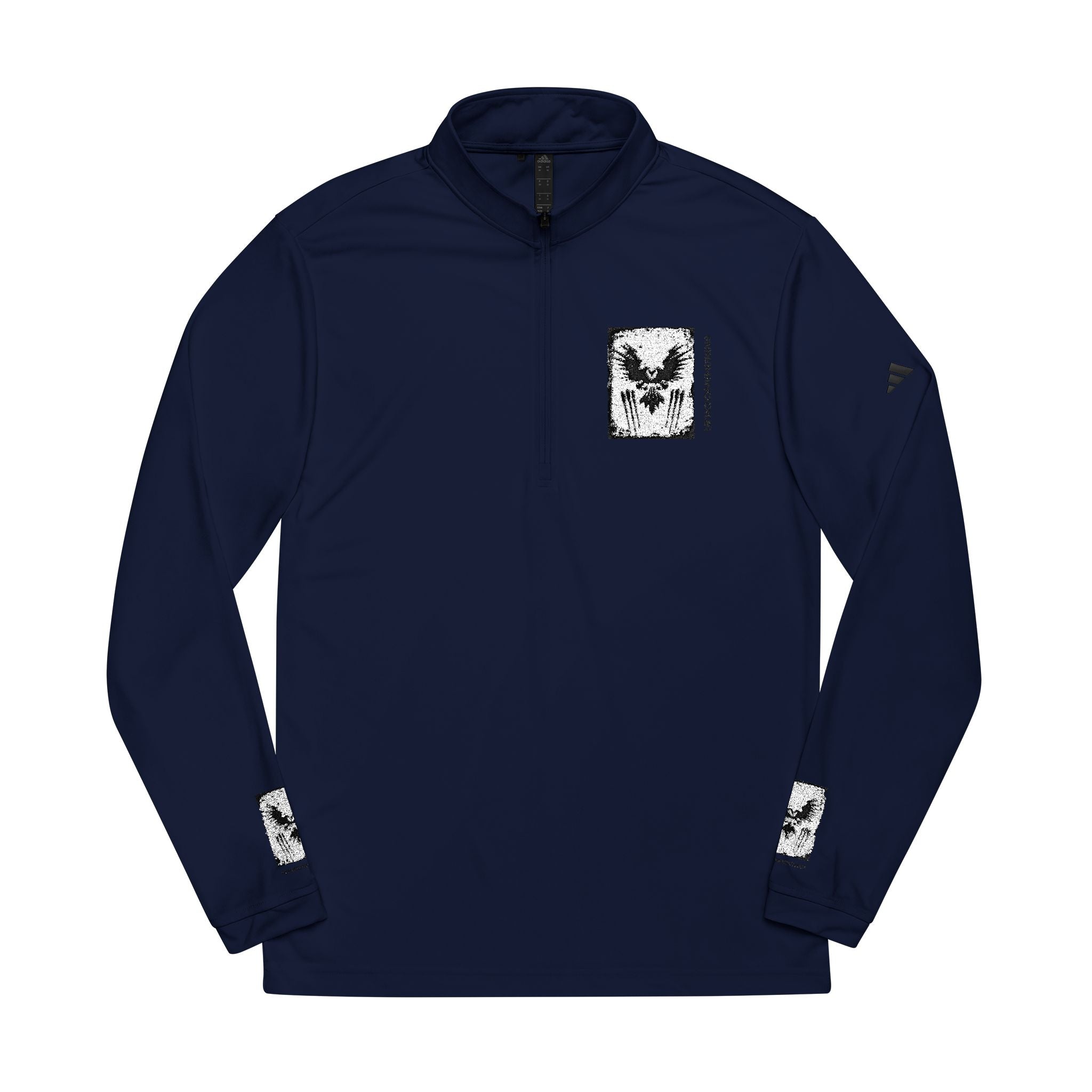 Adidas $NiieihiiNookei Embroidered Quarter-Zip Pullover — adidas® Performance Top