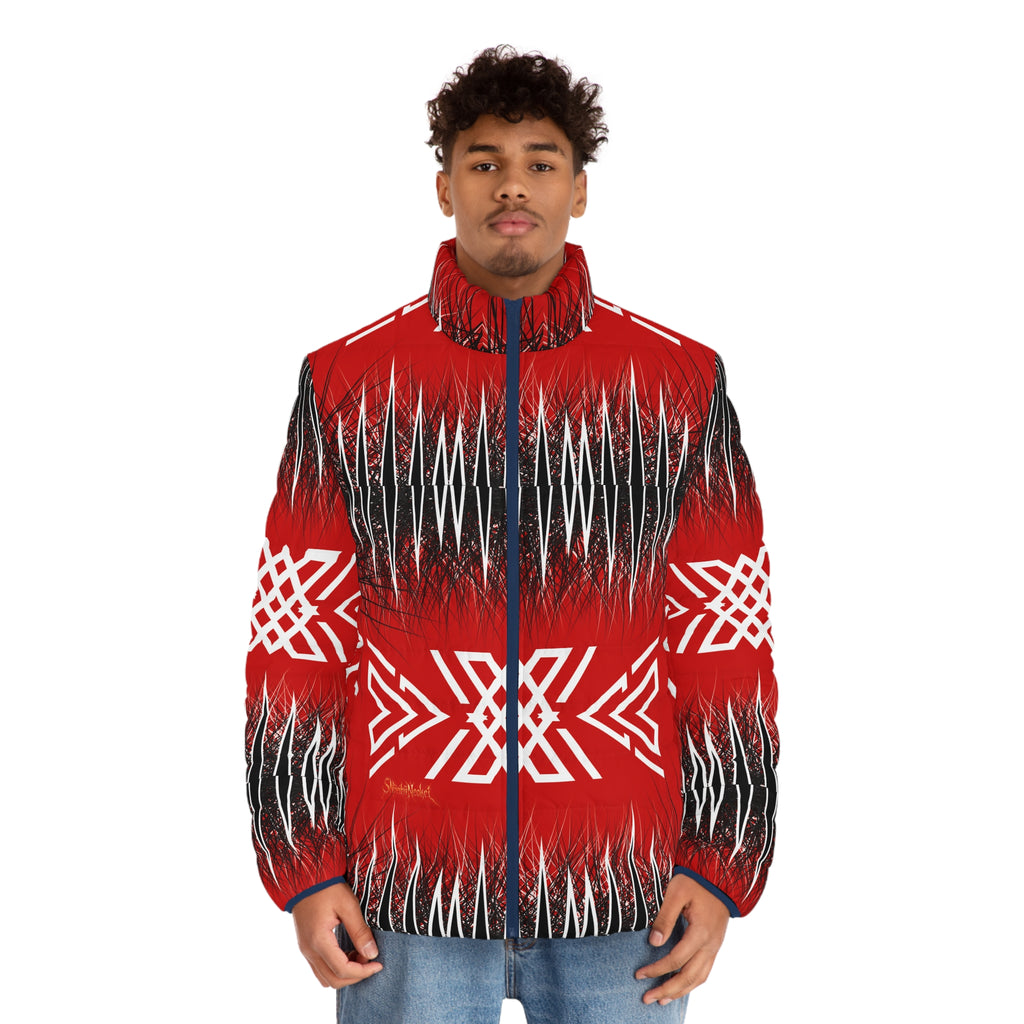 Men's Puffer Jacket (AOP)