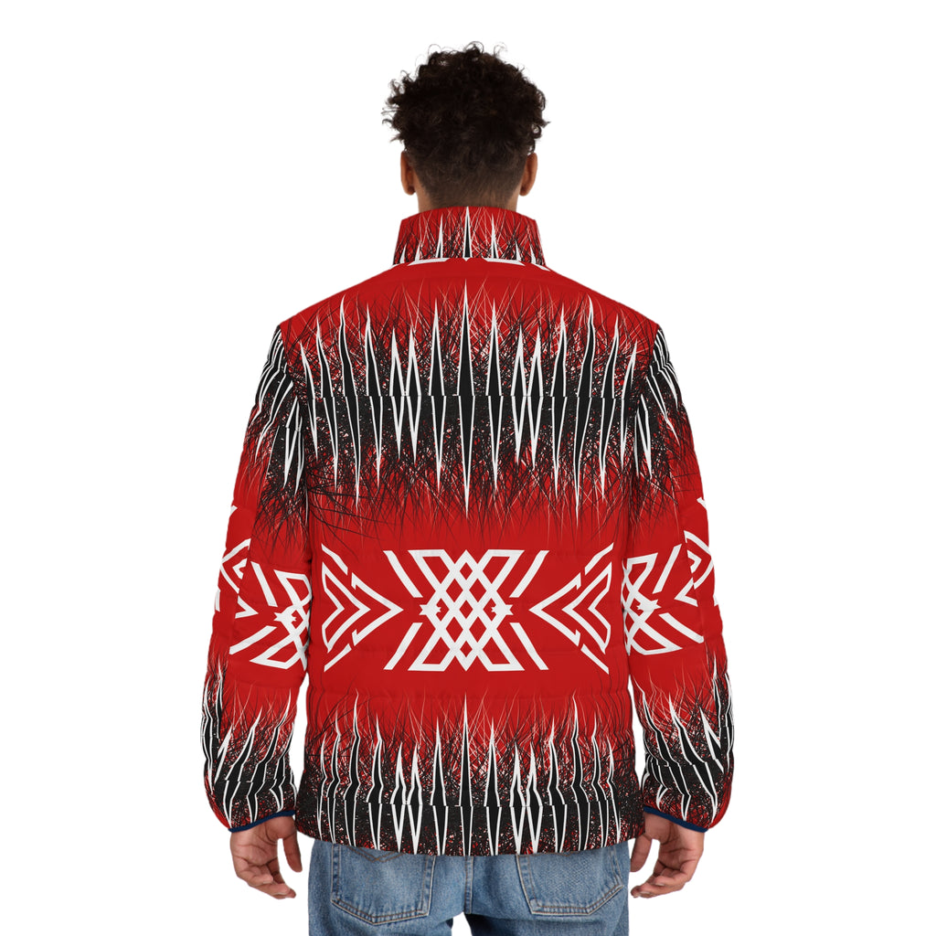 Men's Puffer Jacket (AOP)