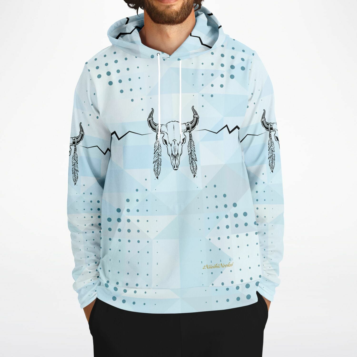 $NiieihiiNookei Athletic Hoodie - AOP