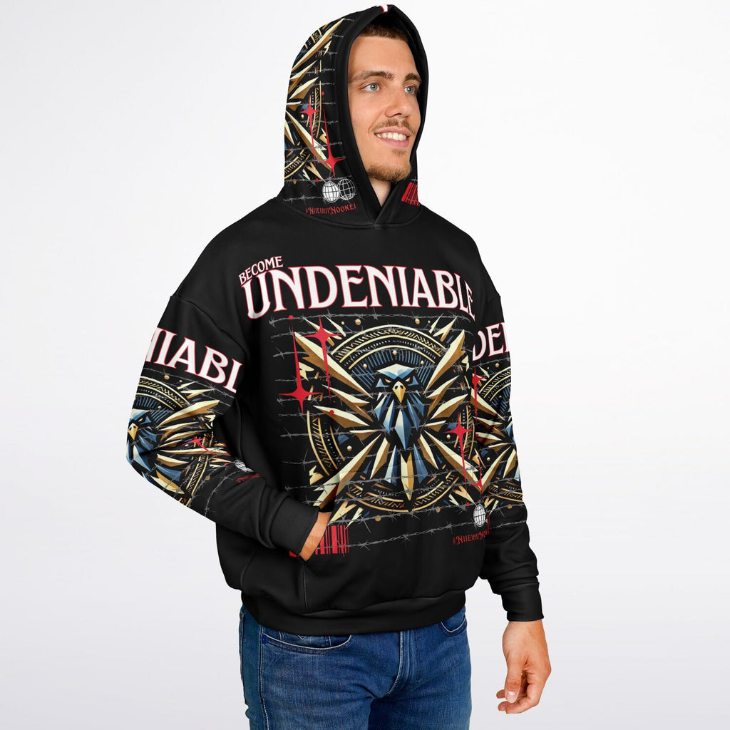 $NiieihiiNookei Heavyweight Oversized Hoodie - AOP