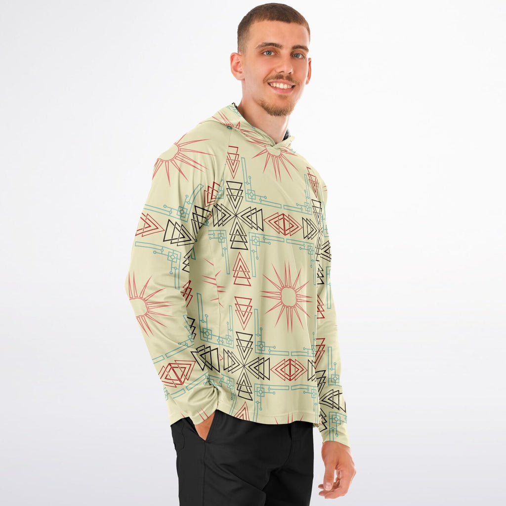 $NiieihiiNookei Hooded Performance Shirt - AOP
