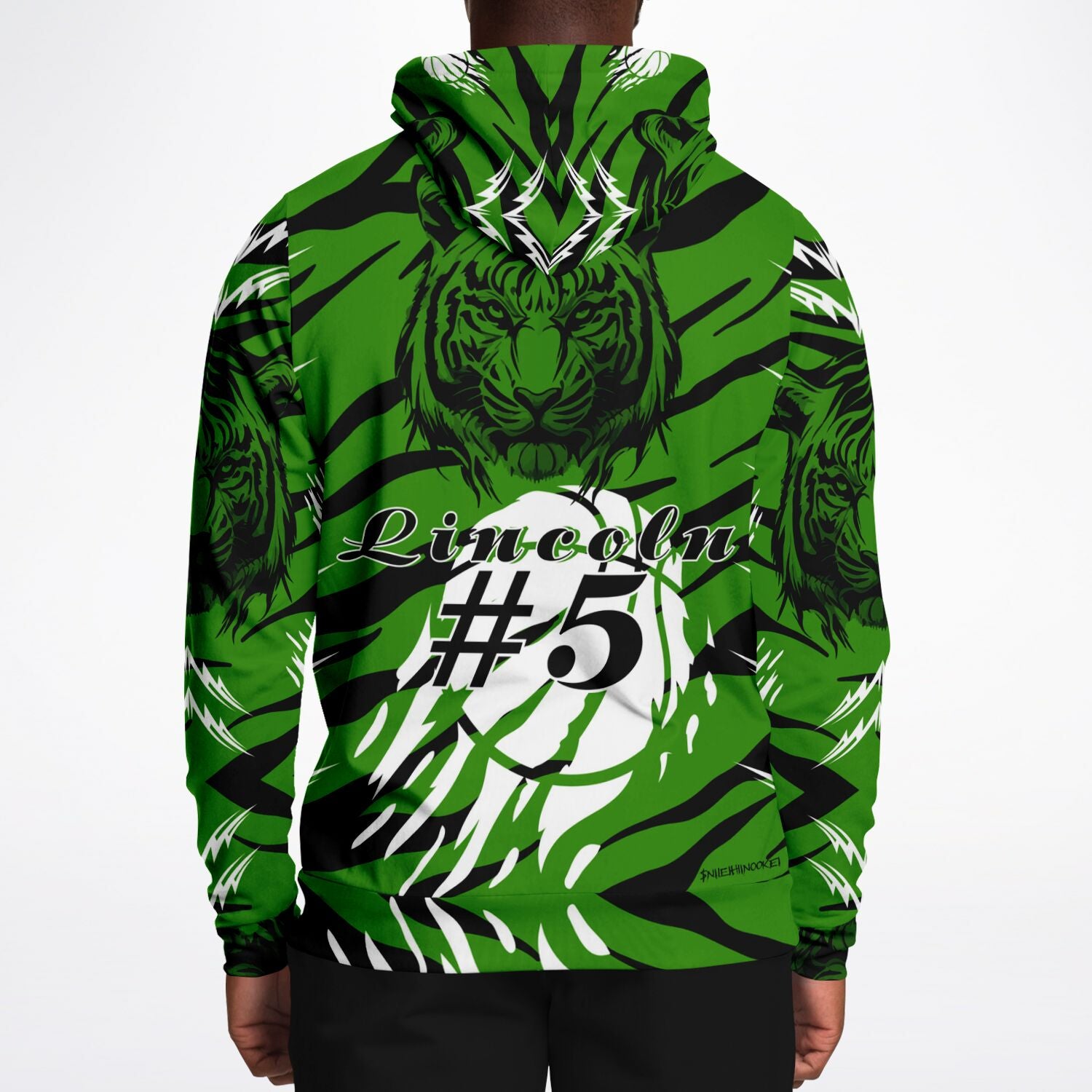 $NiieihiiNookei Custom Basketball Hoodie - AOP