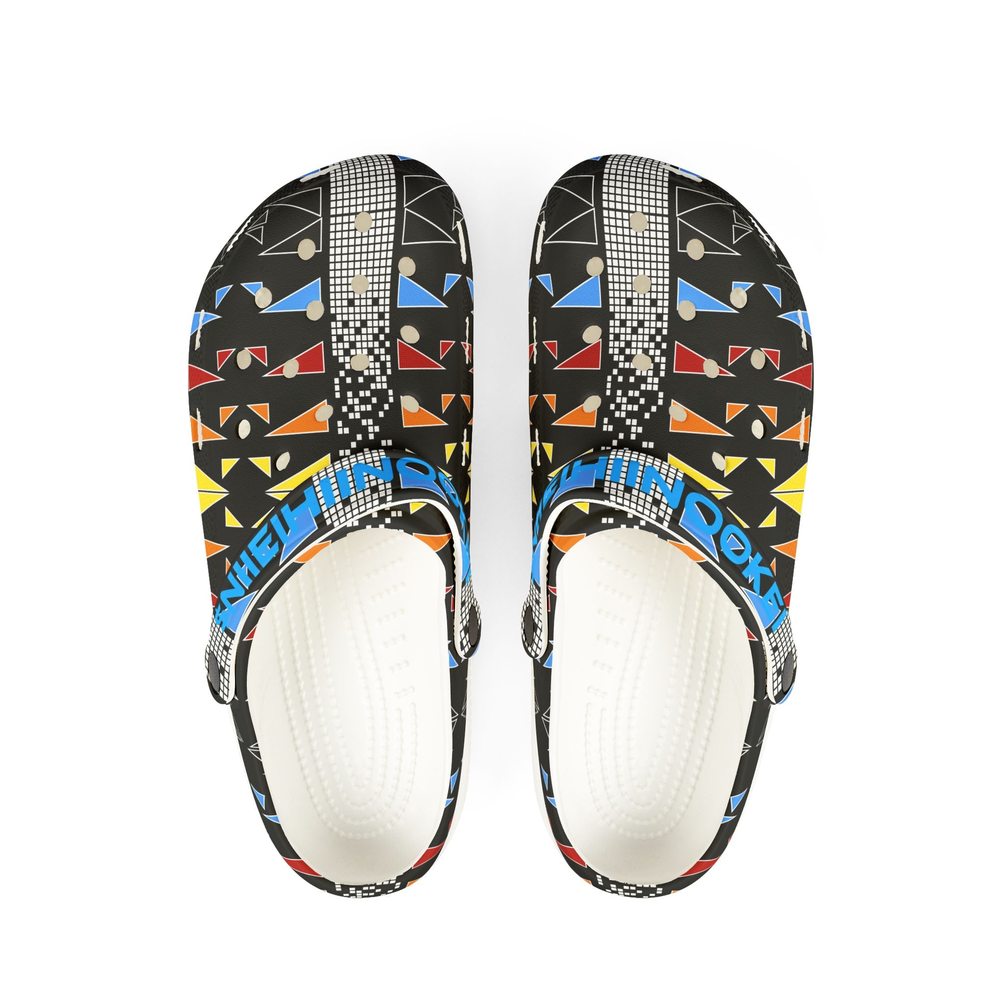 $NiieihiiNookei EVA Foam Shoes — All-Over Print