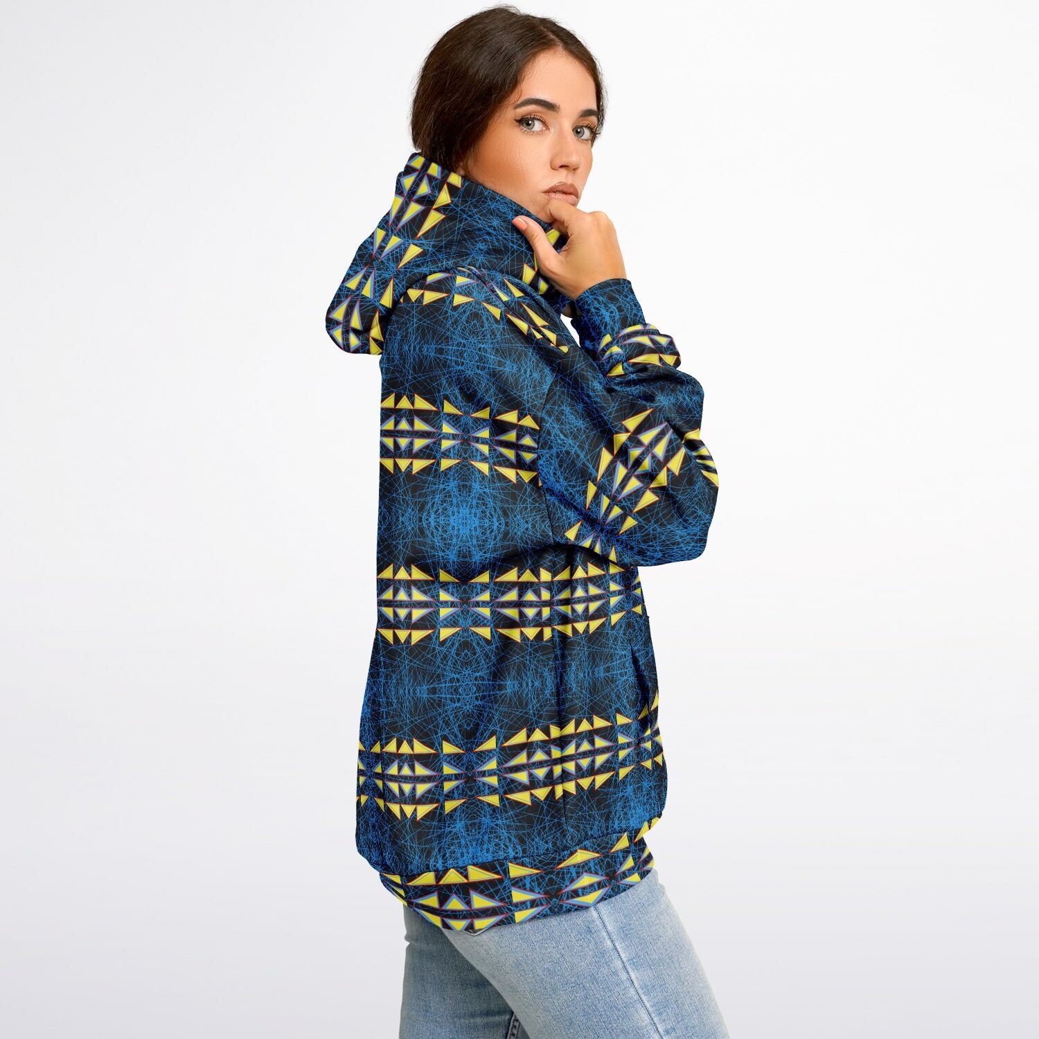 $NiieihiiNookei Heavyweight Oversized Hoodie - AOP