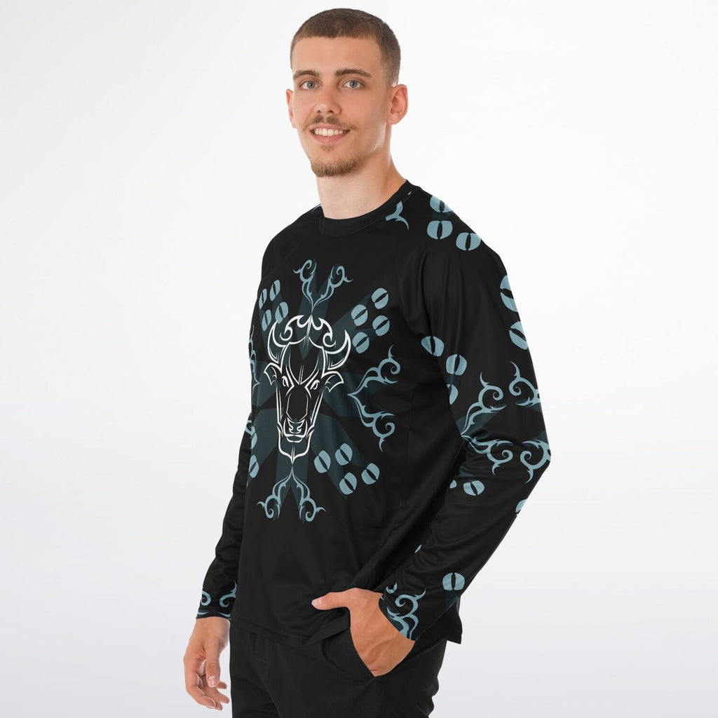 $NiieihiiNookei Men's Long Sleeve Performance Shirt - AOP