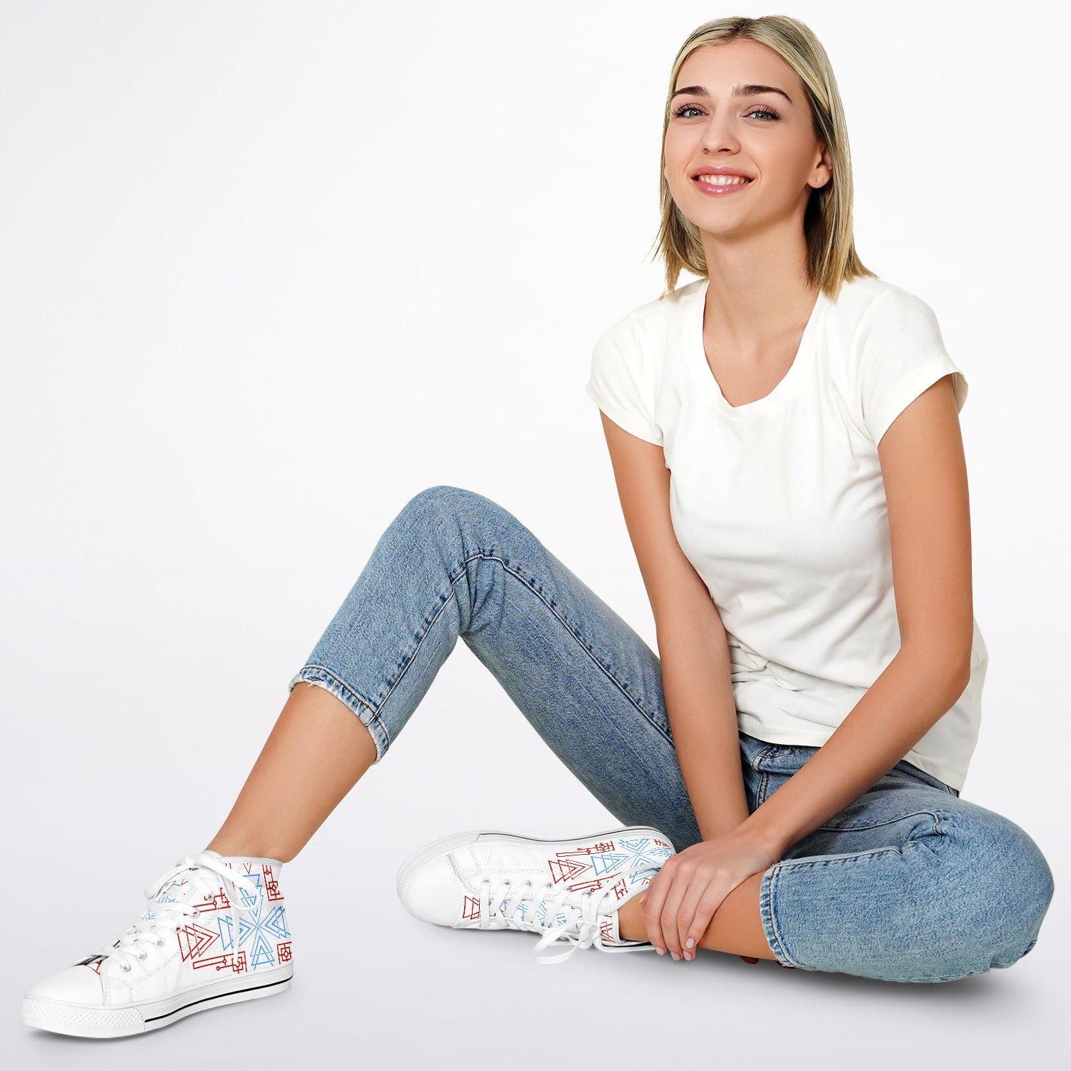 Urban Peak High Top Shoes - AOP