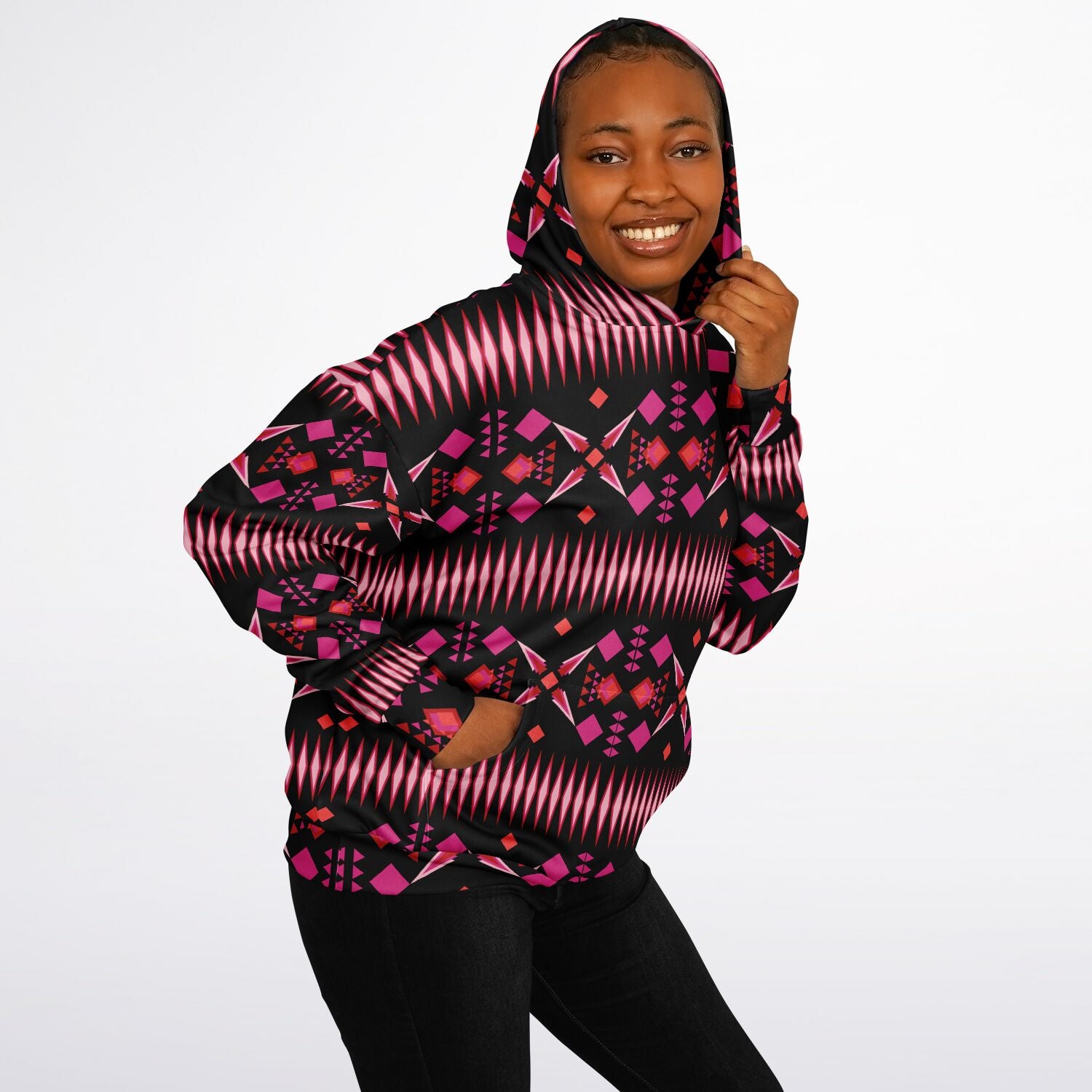 $NiieihiiNookei Heavyweight Oversized Hoodie - AOP