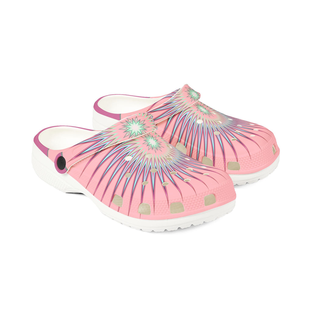 $NiieihiiNookei Pink EVA Clogs — Lightweight Foam Garden Shoes