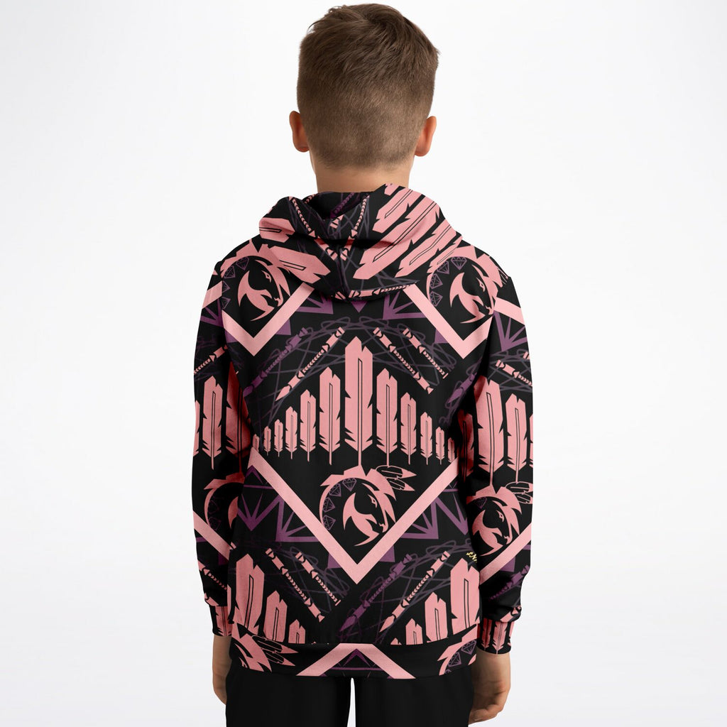 $NiieihiiNookei Athletic Kids Hoodie - AOP