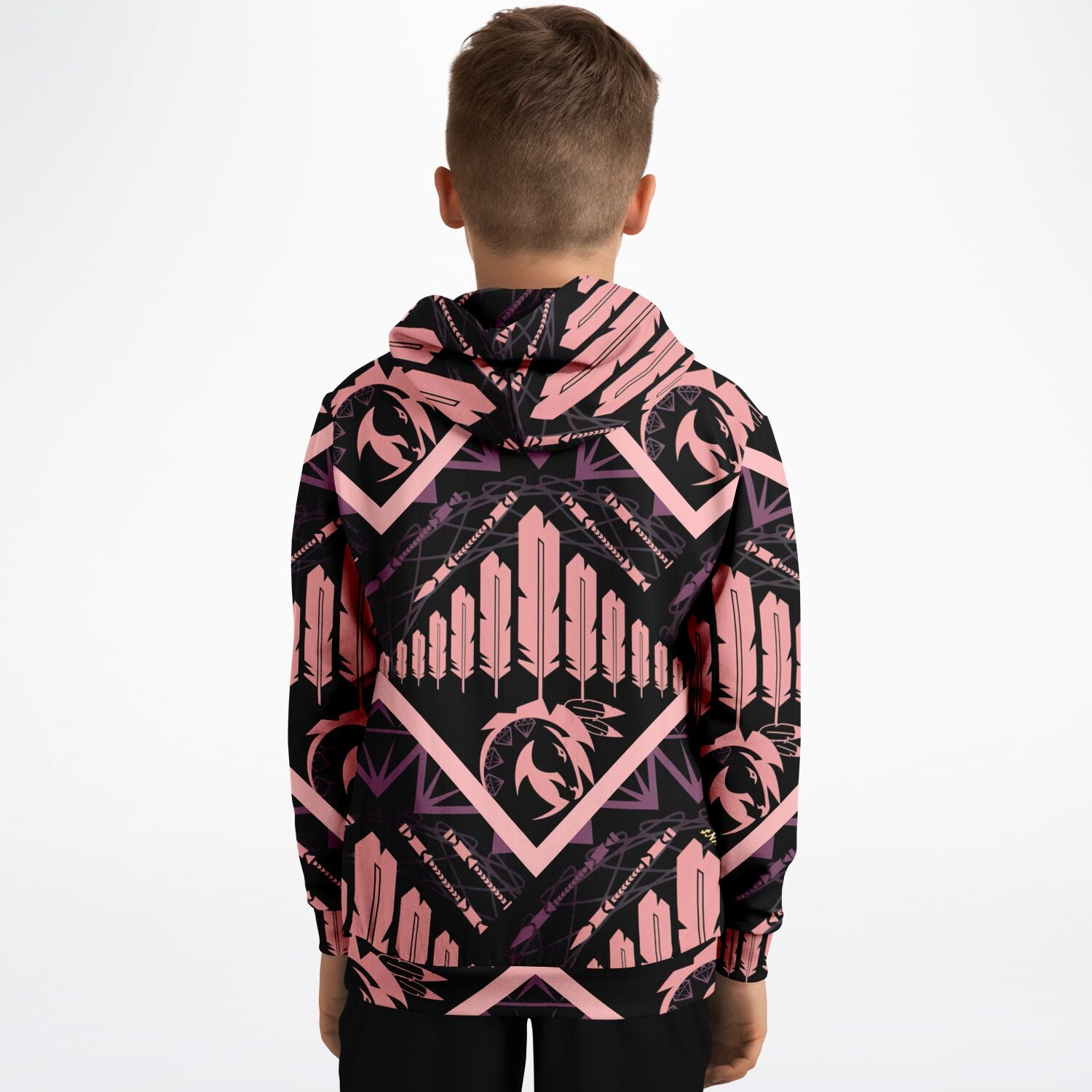$NiieihiiNookei Athletic Kids Hoodie - AOP