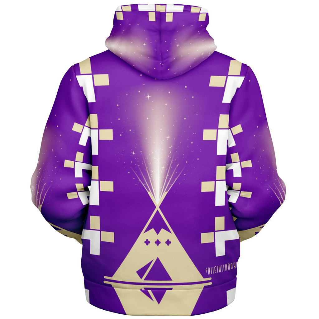 $NiieihiiNookei Microfleece Ziphoodie - AOP