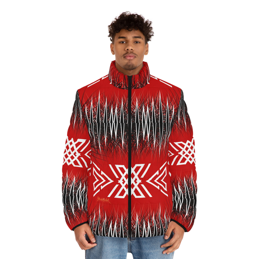 Men's Puffer Jacket (AOP)