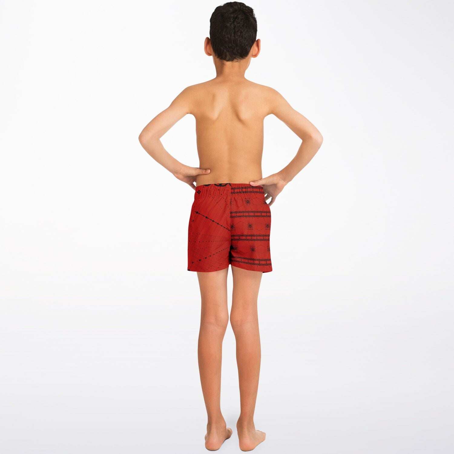 Spyder Kids Swim Trunks - AOP