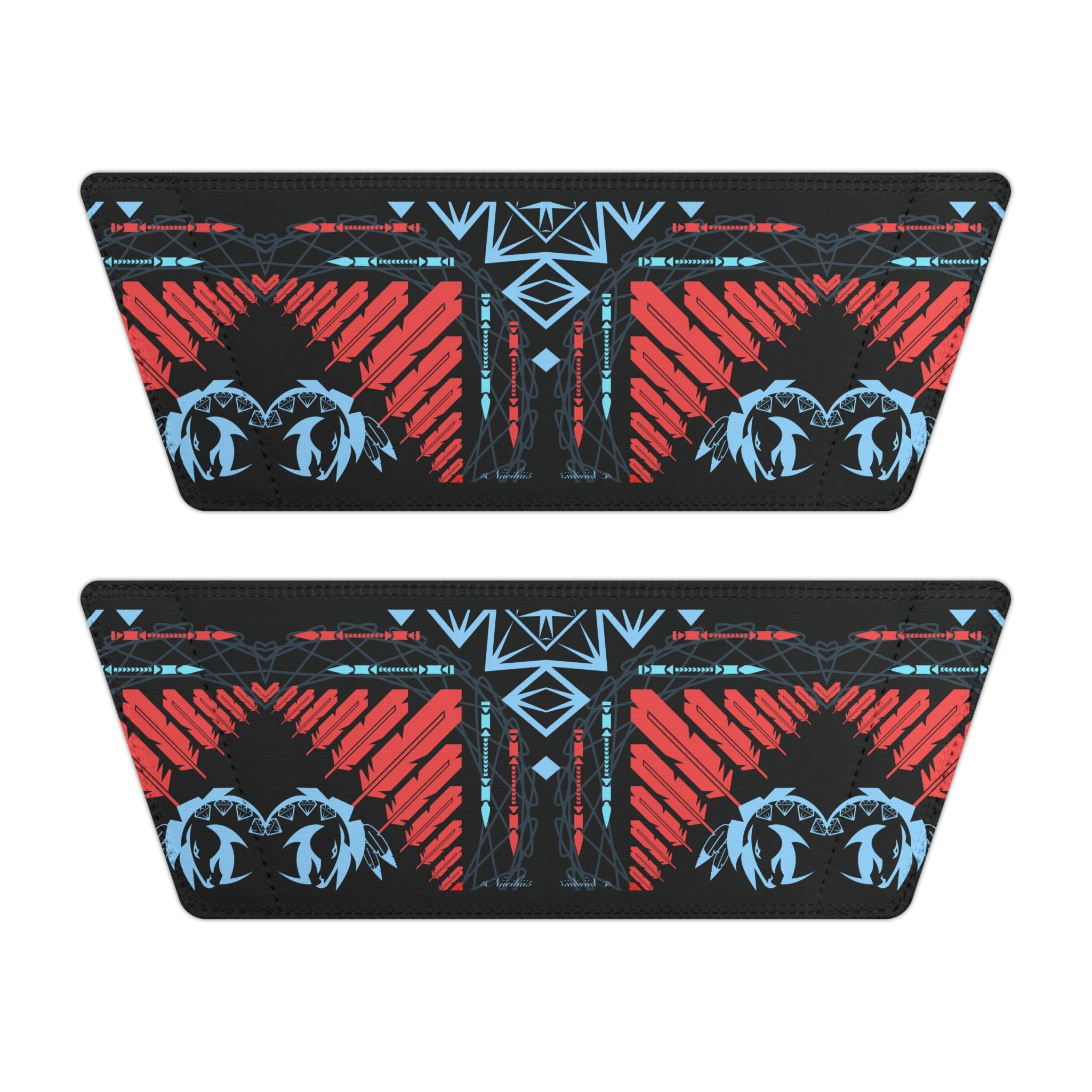 $NiieihiiNookei Youth Sandals — Tribal Horse Design (Strength • Honor • Courage)