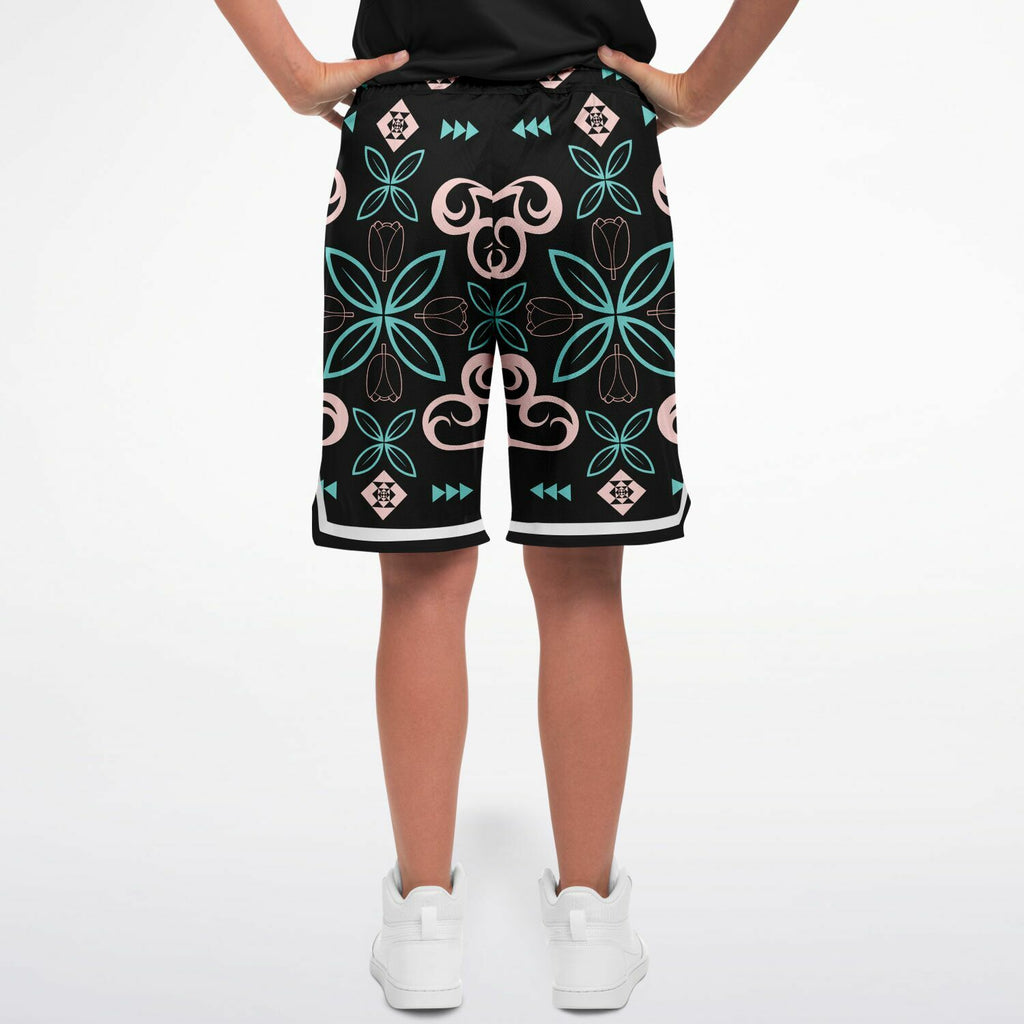 $NiieihiiNookei Basketball Short Rib - AOP