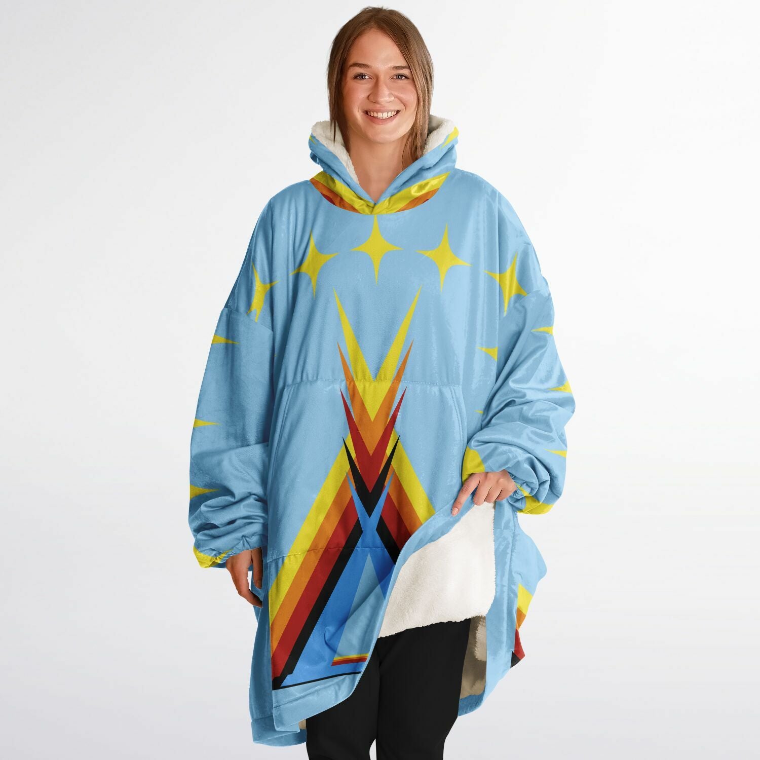 $NiieihiiNookei Snug Hoodie - AOP