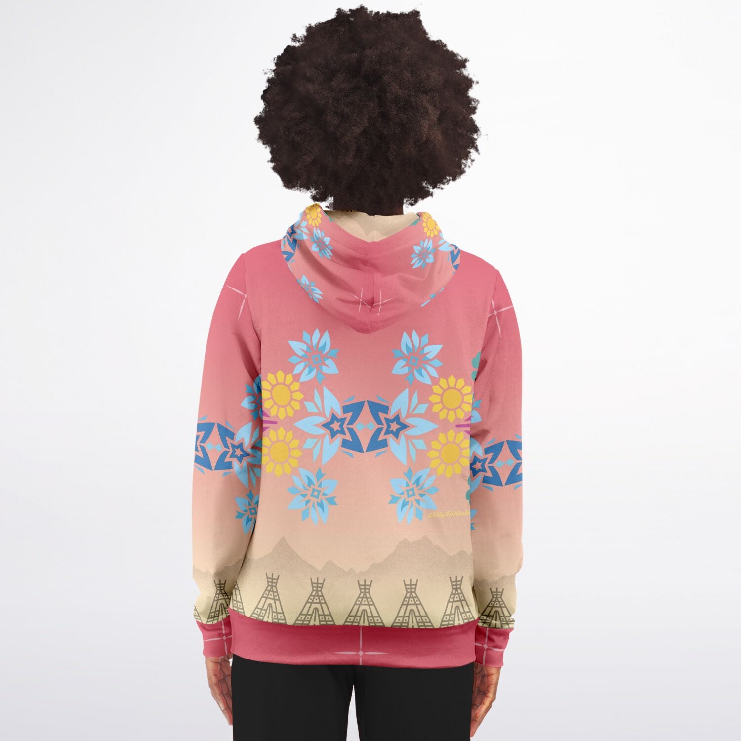 $NiieihiiNookei Fashion Zip-Up Hoodie - AOP