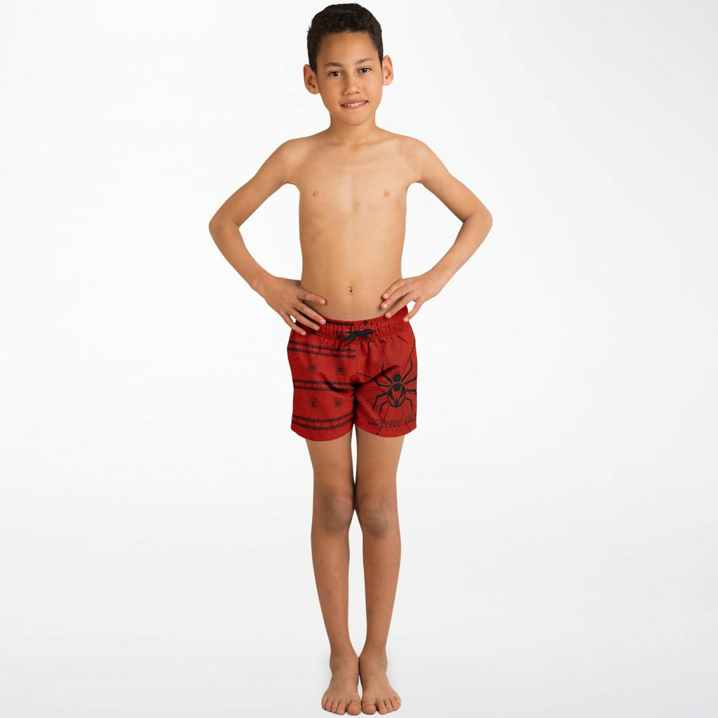 Spyder Kids Swim Trunks - AOP