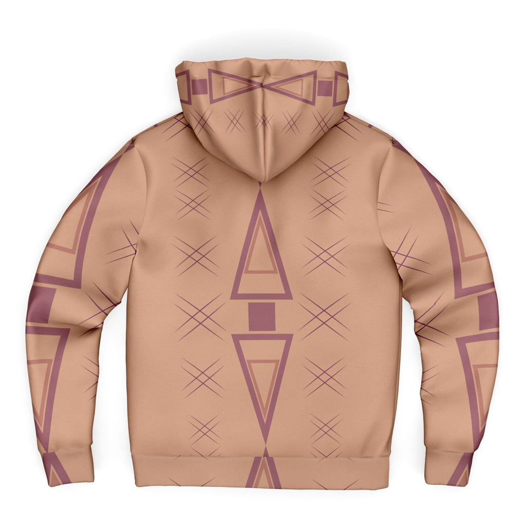 $NiieihiiNookei Microfleece Ziphoodie - AOP