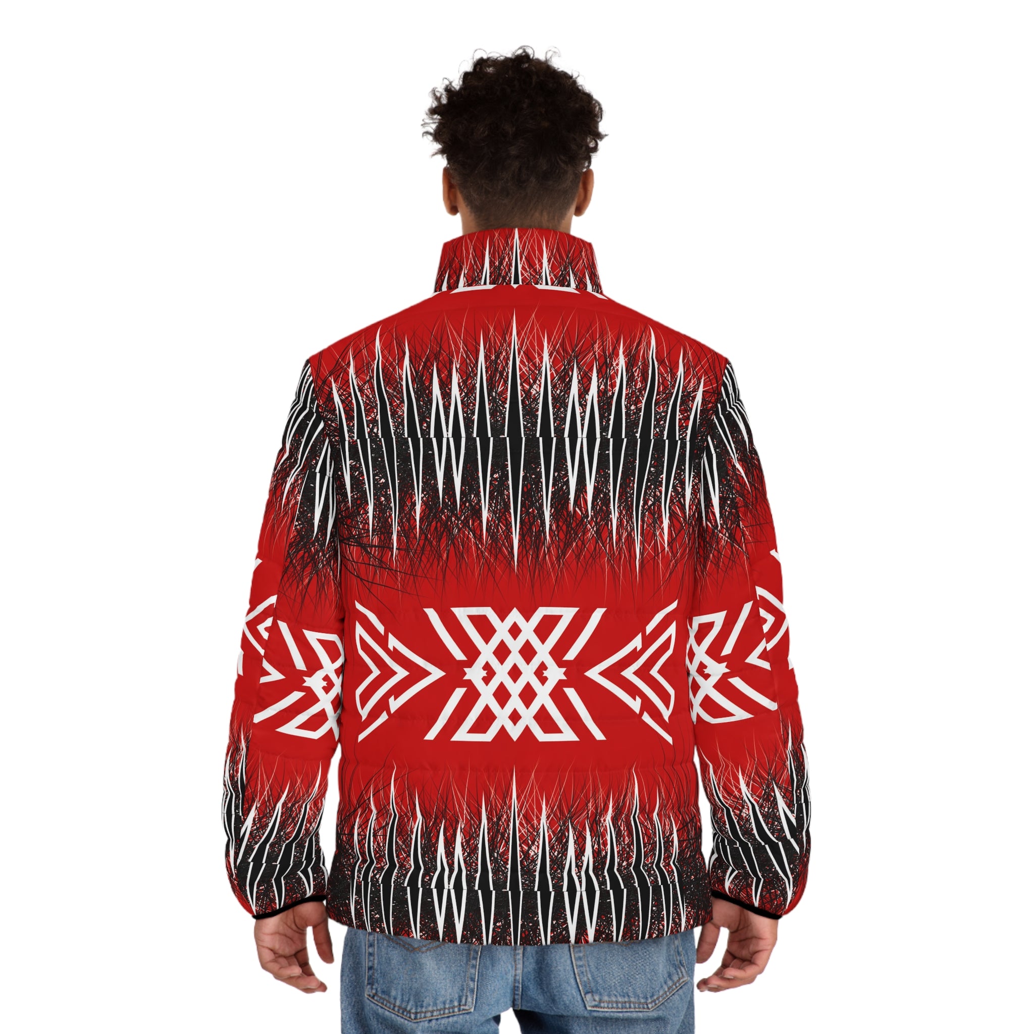 Men's Puffer Jacket (AOP)