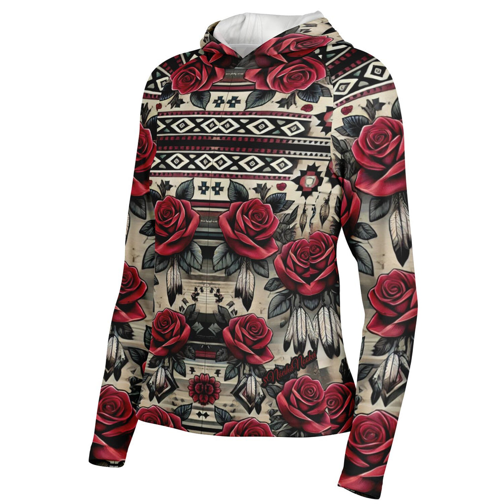 $NiieihiiNookei Women's Performance Hoodie- AOP