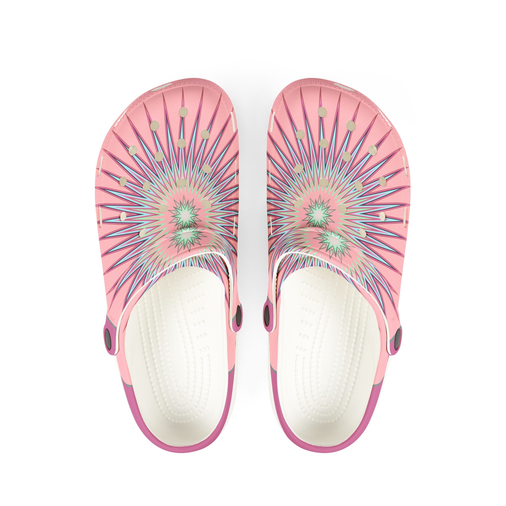 $NiieihiiNookei Pink EVA Clogs — Lightweight Foam Garden Shoes