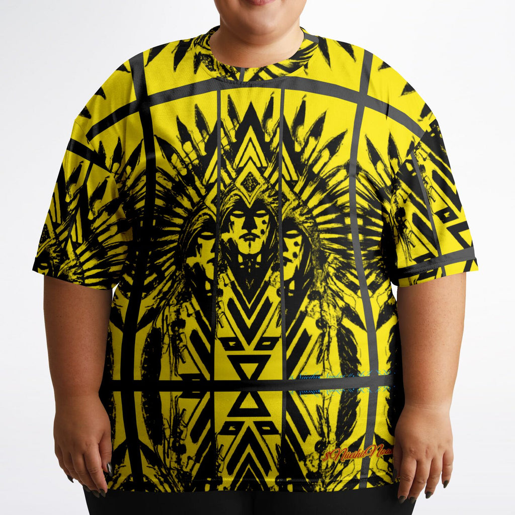 $NiieihiiNookei Plus-size T-Shirt - AOP