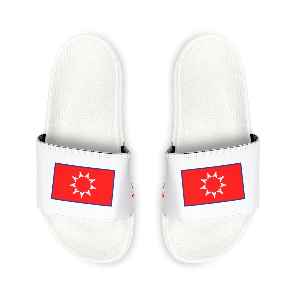 $NiieihiiNookei OST Flag Men's Sandals — Removable Strap Native Pride Footwear