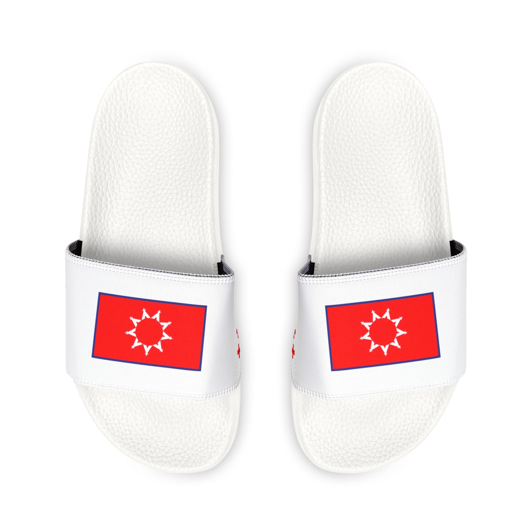 $NiieihiiNookei OST Flag Men's Sandals — Removable Strap Native Pride Footwear