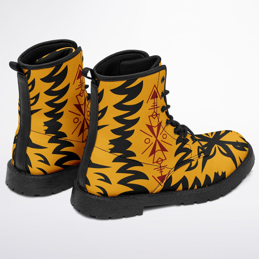 $NiieihiiNookei Fire Bird Landing - Rez Strider Boots - AOP