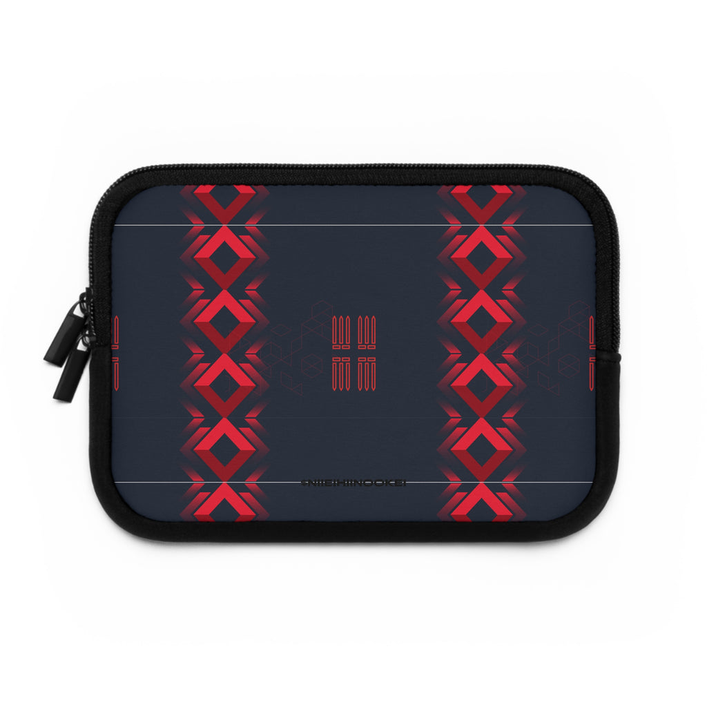 $NiieihiiNookei Modern Tribal Geometric Pattern Laptop Sleeve — Modern Tech Sleeve for Men & Women