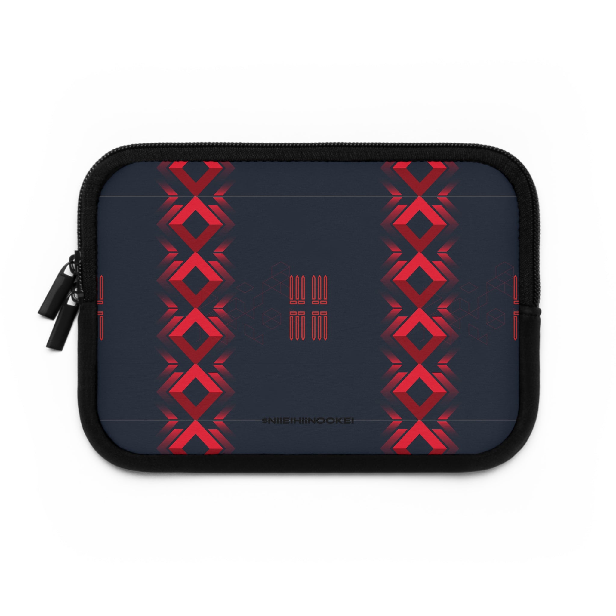 $NiieihiiNookei Modern Tribal Geometric Pattern Laptop Sleeve — Modern Tech Sleeve for Men & Women
