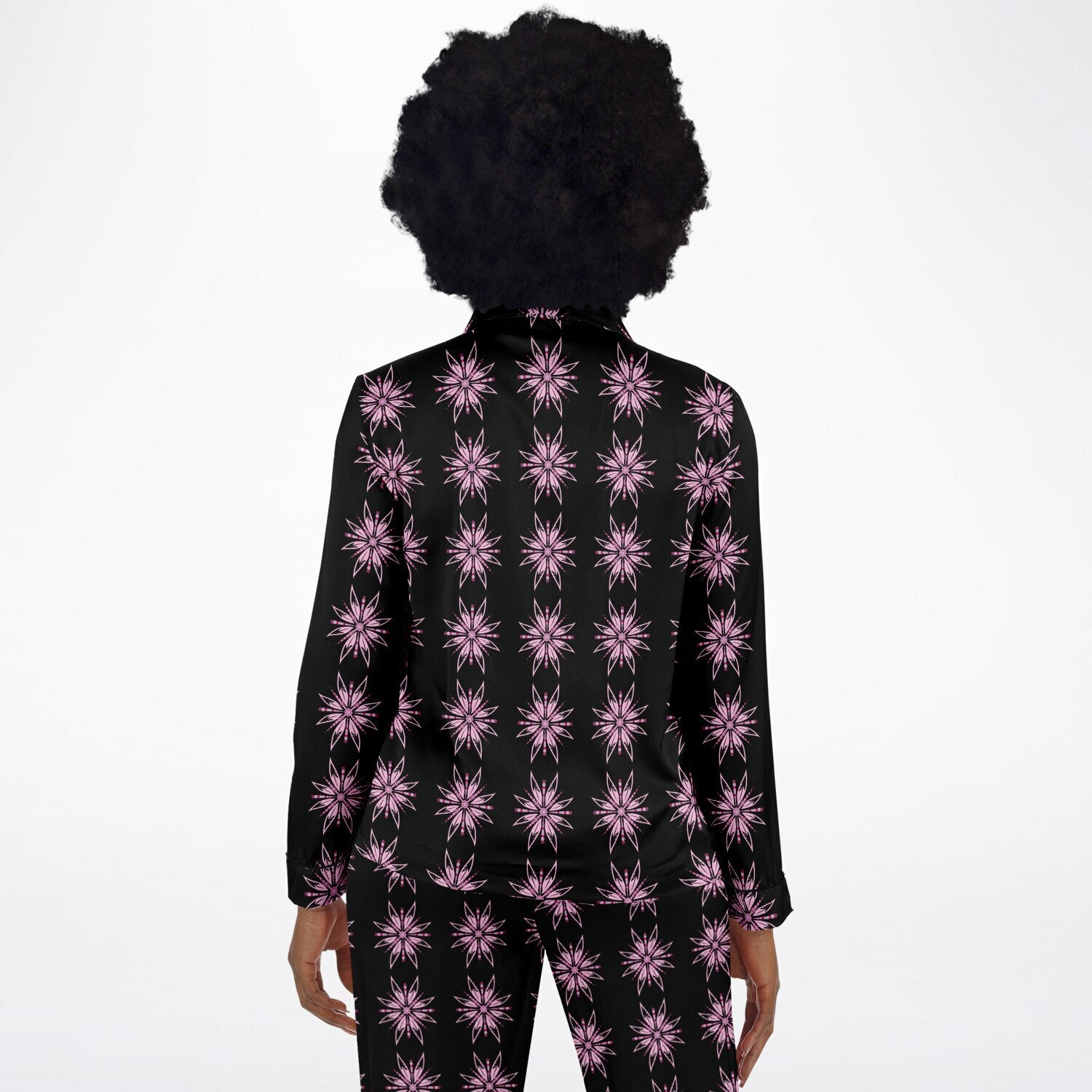 $NiieihiiNookei Women's Satin Pajamas - AOP