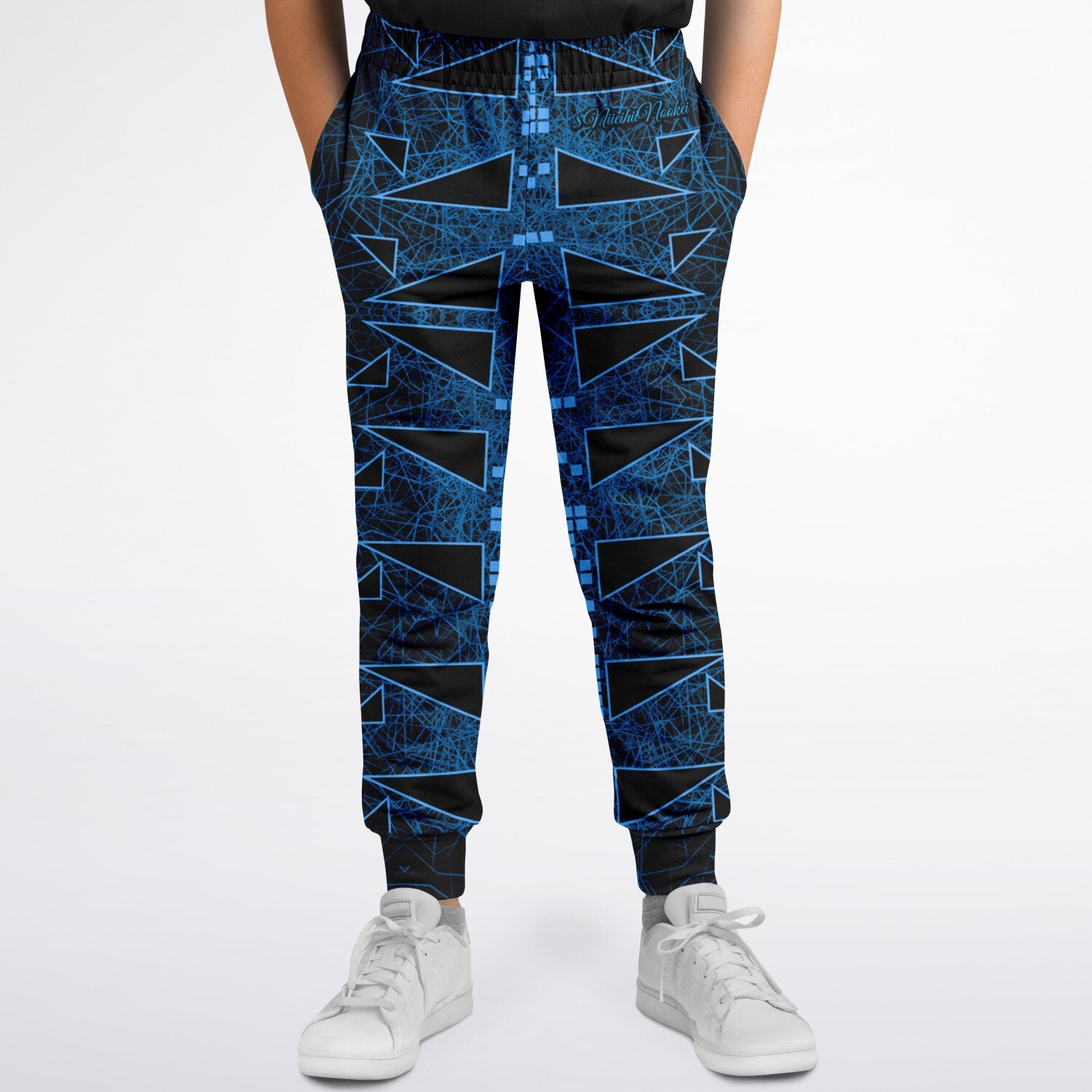 $NiieihiiNookei Tipi Matrix Athletic Kids/Youth Jogger - AOP
