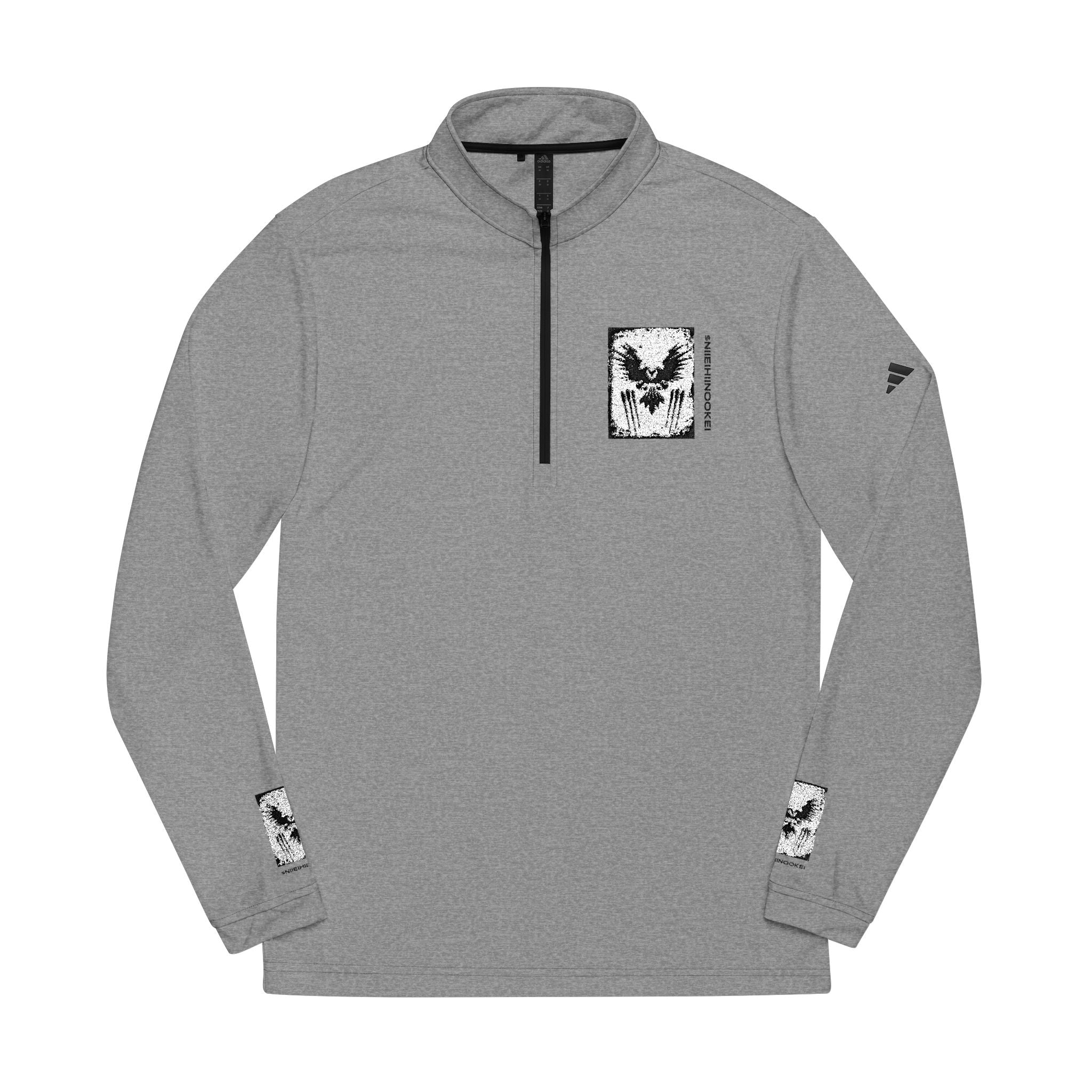Adidas $NiieihiiNookei Embroidered Quarter-Zip Pullover — adidas® Performance Top