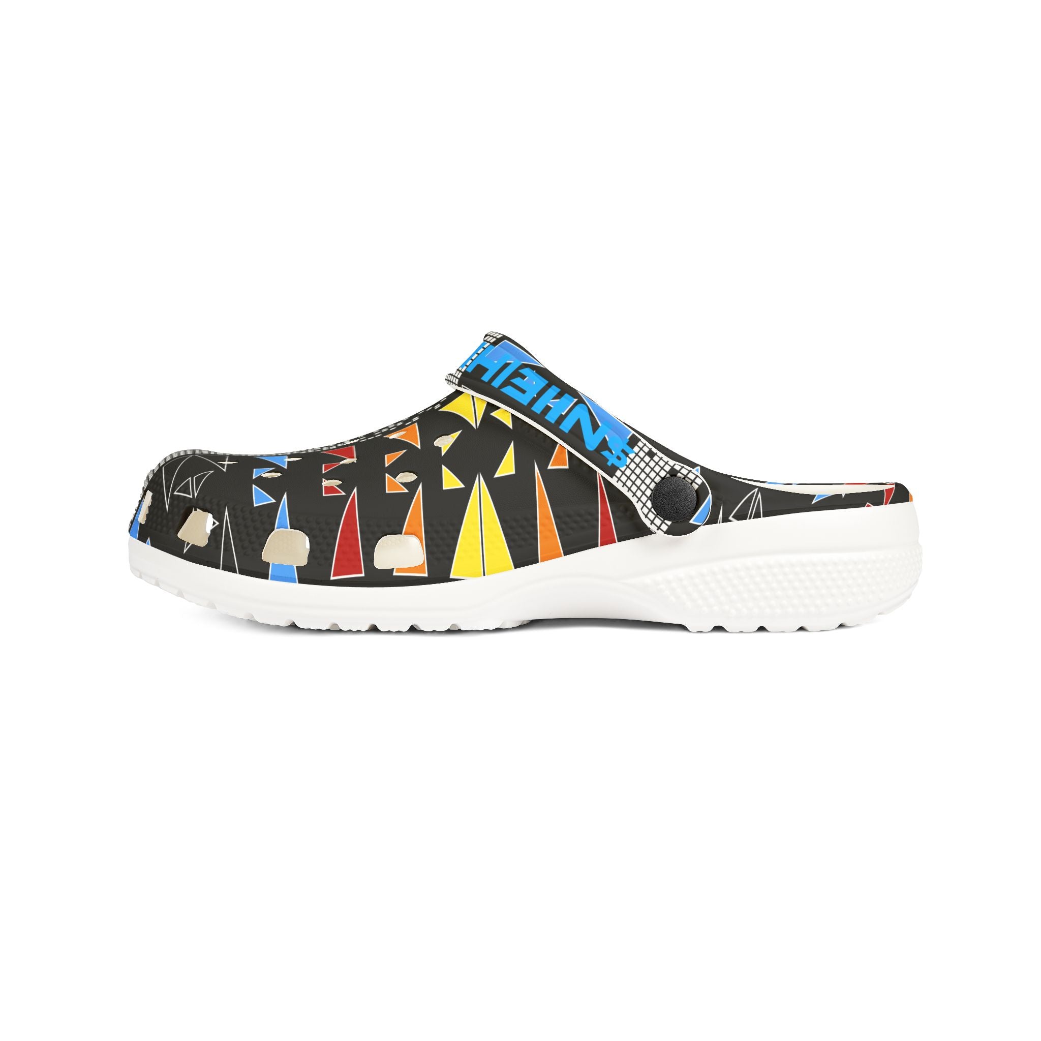 $NiieihiiNookei EVA Foam Shoes — All-Over Print