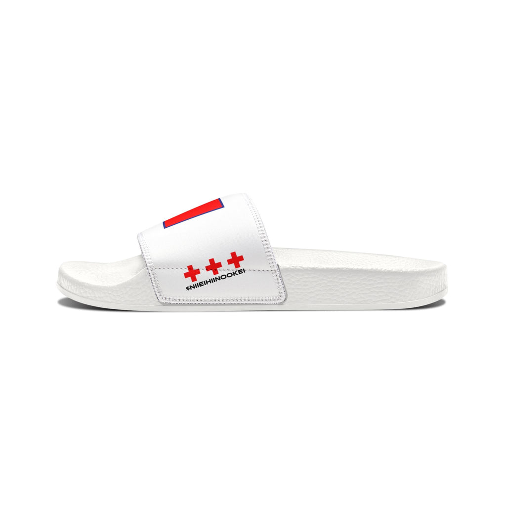 $NiieihiiNookei OST Flag Men's Sandals — Removable Strap Native Pride Footwear