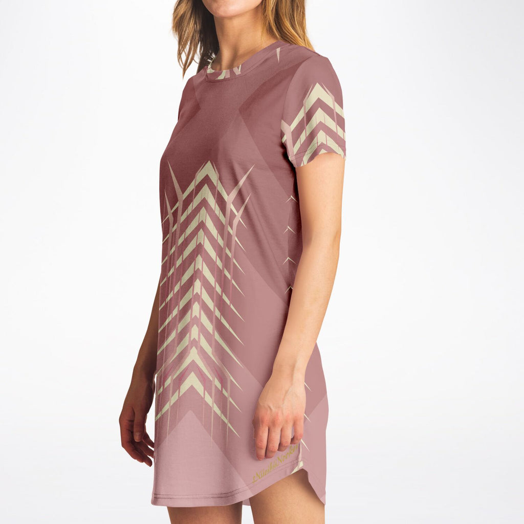 $NiieihiiNookei T-Shirt Dress - AOP
