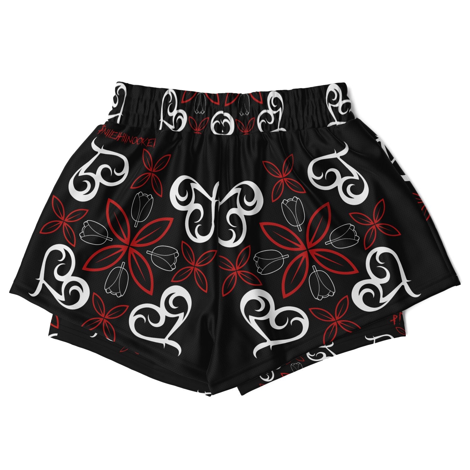 $NiieihiiNookei Women's 2-in-1 Shorts - AOP
