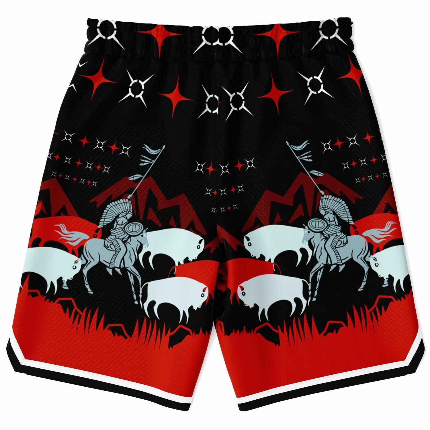 $NiieihiiNookei Basketball Short Rib - AOP