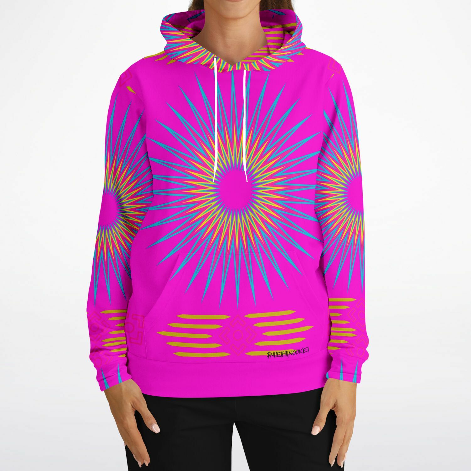 $NiieihiiNookei Athletic Hoodie - AOP