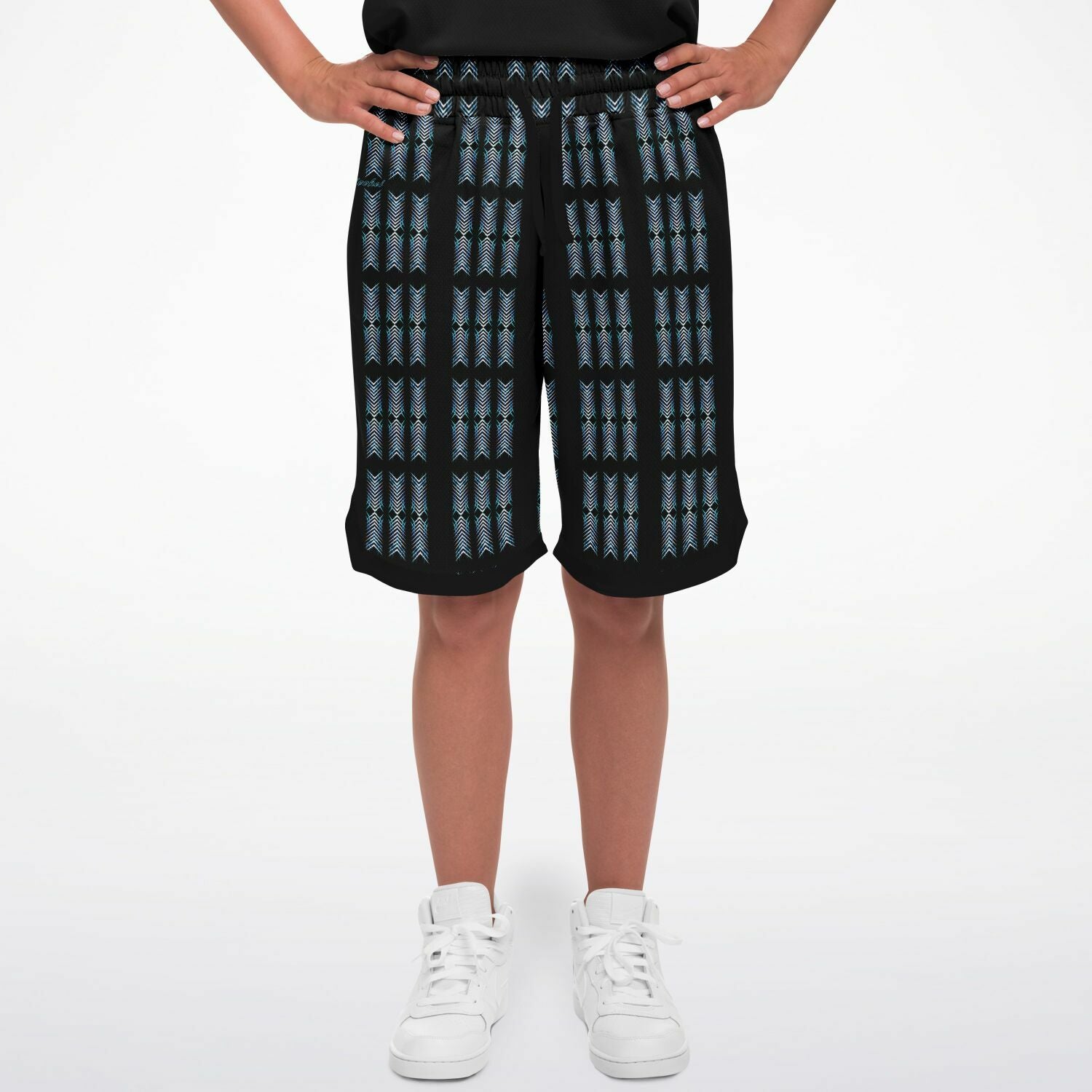 $NiieihiiNookei Basketball Short Rib - AOP