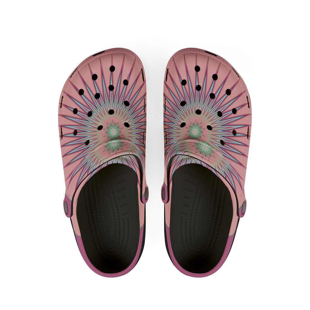 $NiieihiiNookei Pink EVA Clogs — Lightweight Foam Garden Shoes