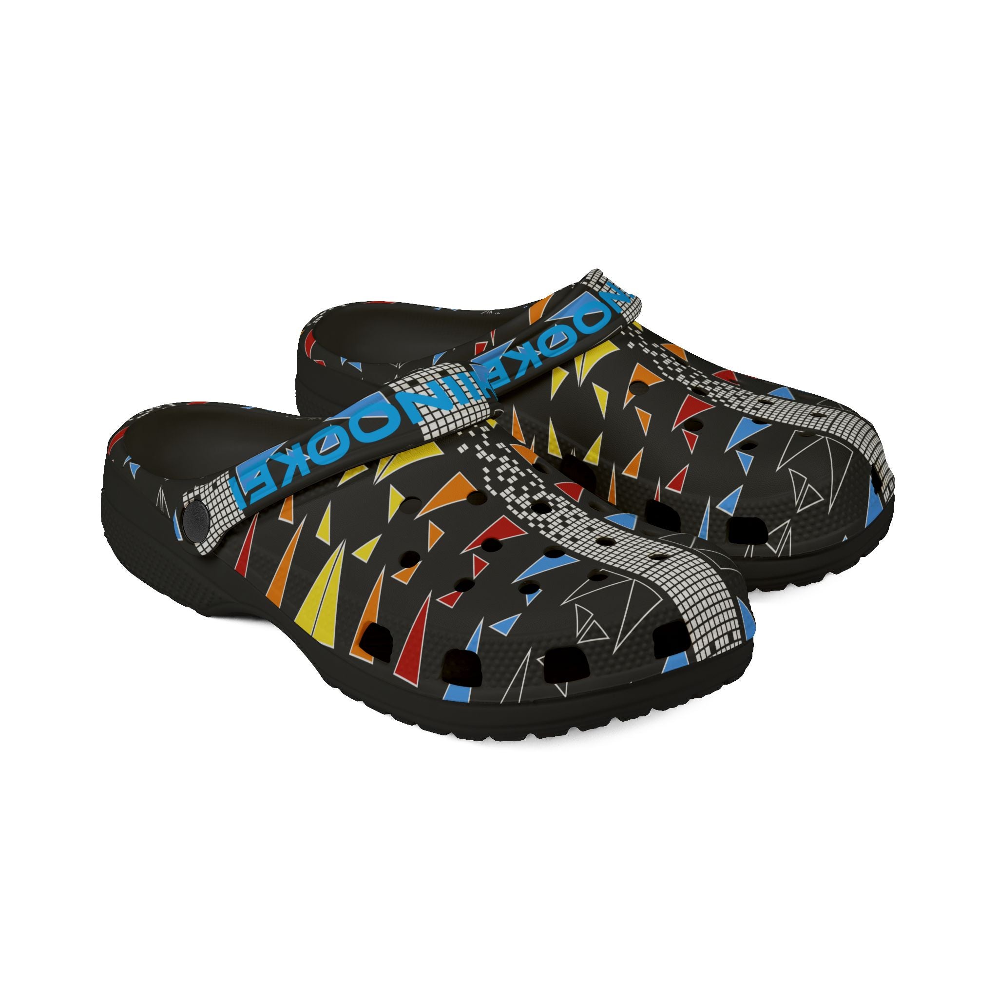 $NiieihiiNookei EVA Foam Shoes — All-Over Print