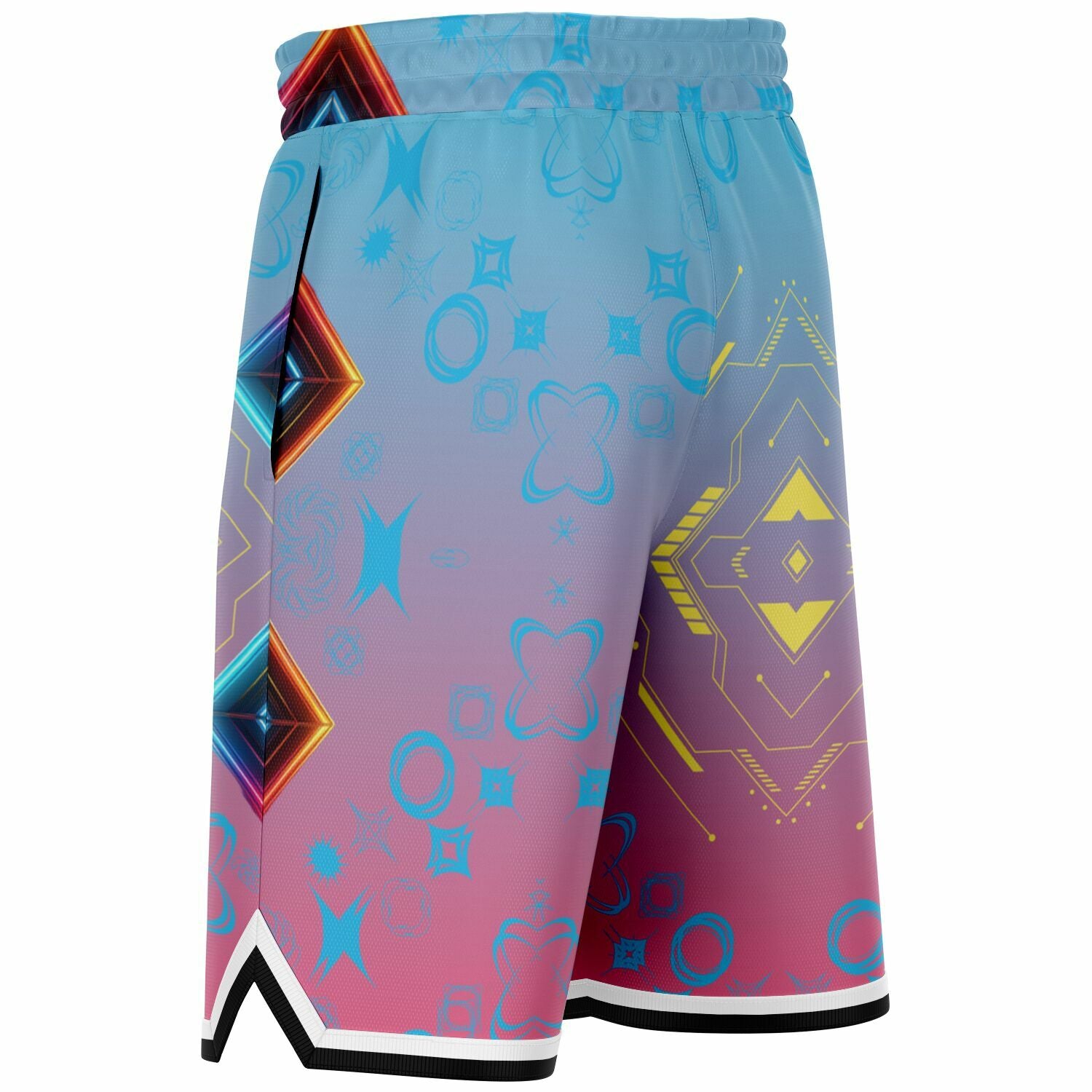$NiieihiiNookei Basketball Short Rib - AOP