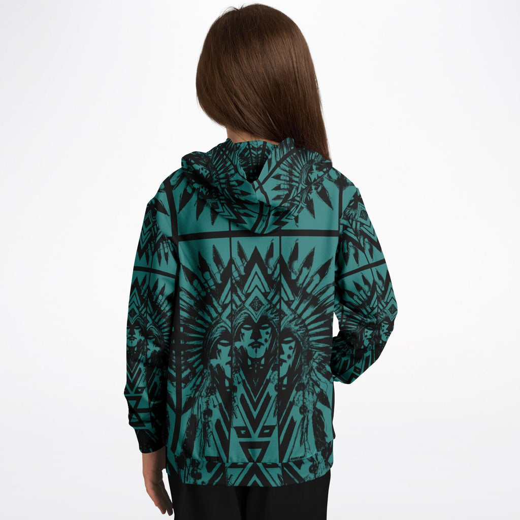 $NiieihiiNookei design Athletic Kids Hoodie - AOP