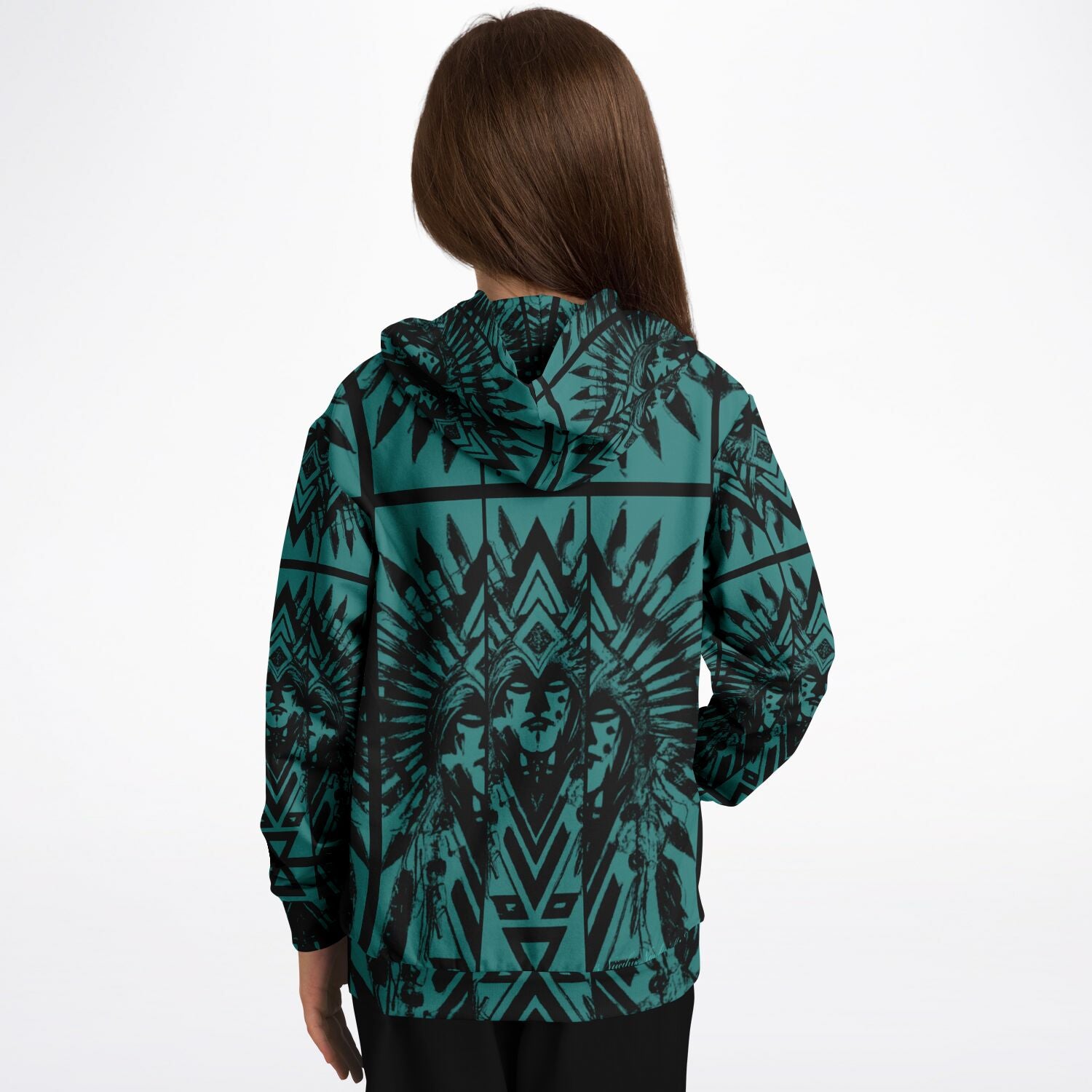 $NiieihiiNookei design Athletic Kids Hoodie - AOP